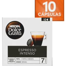 Imagem da oferta Cápsulas de Café Dolce Gusto Espresso Intenso - 10 Unidades