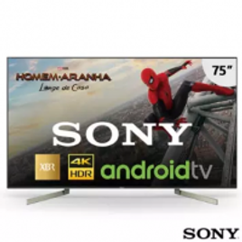 Imagem da oferta Smart TV 4K Sony LED 75” com X-Motion Clarity, 4K X-Reality Pro, UpScalling e Wi-Fi - XBR-75X905F