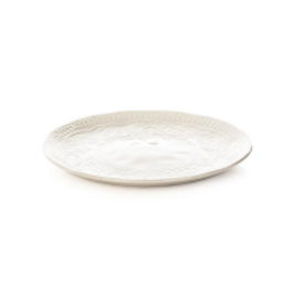 Imagem da oferta Prato de Sobremesa Karsten Home Porcelana Renda Branco - Karsten