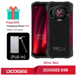 Imagem da oferta Smartphone Doogee S98 256GB 8GB 4G NFC Tela 6.3"