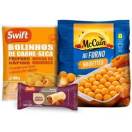 Imagem da oferta Combo Swift Snacks Bolinho + Batata + Burrito