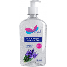 2 Unidades Gel Antisséptico 70% Lavanda 490ml - Delikad