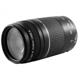 Imagem da oferta Lente Zoom Telefoto 75-300mm - Canon EF 75-300mm f/4-5.6III - Lente de Câmera