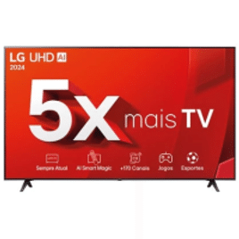 Imagem da oferta Smart TV LED 75" LG ThinQ AI 4K 75UT8050PSA