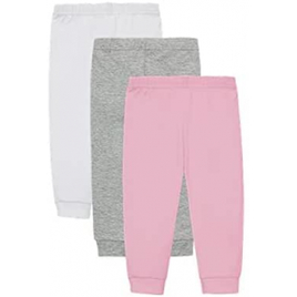 Kit Infantil com 3 Calças sem Pé Unissex - Basicamente.
