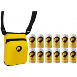 Imagem da oferta Kit Cerveja Skol Gift Pack/Puro Malte 4,2L 12 unidades com Bolsa Shoulder Bag