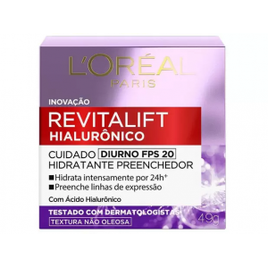 Creme Facial Loreal Paris Revitalift Hialurônico - 49g
