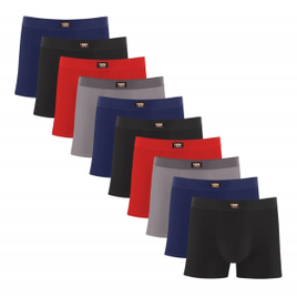 Kit Cuecas Box Boxer 10 Peças Original Atacado Revenda Frete grátis