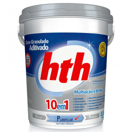 Cloro Aditivado Purificador 10 x 1 Mineral Brilhance HTH 5,5kg