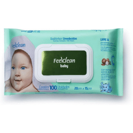 Imagem da oferta Toalha Umedecida Baby Feelclean - 100 Unidades