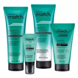 Imagem da oferta Combo Match Respeito aos Lisos Manutenção: Shampoo + Condicionador + Máscara + Protetor Térmico