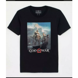 Imagem da oferta Camiseta Manga Curta Estampa God of War