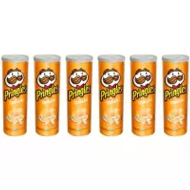 Imagem da oferta Kit Batata Pringles Queijo 6 Unidades - 120g Cada