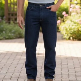 Por R$ 42,32: Calça Jeans Masculina Reto Mzoco