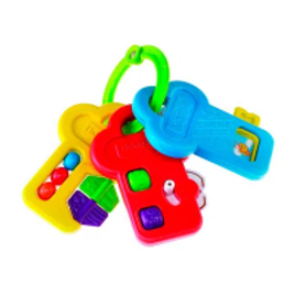 Imagem da oferta Brinquedo Mordedor e Chocalho Chaves de Atividades 71084 - Fisher-Price