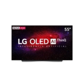 Imagem da oferta Smart TV LG OLED 55'' OLED55CX Ultra HD 4K WiFi Bluetooth HDR Inteligência Artificial ThinQAI Smart Magic Google Assist