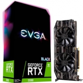 Imagem da oferta Placa de Vídeo EVGA NVIDIA GeForce RTX 2080 Black Gaming 8GB GDDR6 - 08G-P4-2081-KR