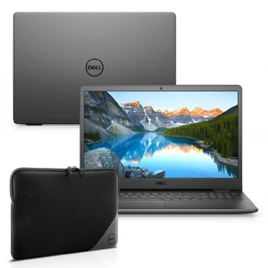 Imagem da oferta Notebook Dell Inspiron i3501-M25PC 15.6" HD 10ª Ger. Intel Core i3 4GB 256GB SSD Windows 10 Preto + Capa Essential