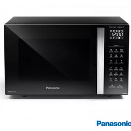 Imagem da oferta Micro-ondas Panasonic com 30L de Capacidade e Grill Preto - NN-GT68LBRU