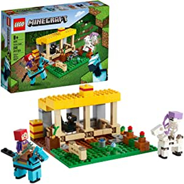 Imagem da oferta Brinquedo Lego Minecraft Cavalariça 241 Peças - 6332819