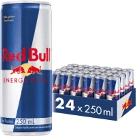 Imagem da oferta Pack de 24 Latas Red Bull - Bebida energética 250ml
