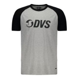 Imagem da oferta Camiseta DVS Raglan Cinza e Preta
