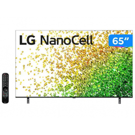 Imagem da oferta Smart TV 65” 4K UHD Nanocell LG 65NANO85SPA - 120Hz Wi-Fi e Bluetooth Alexa 4 HDMI 3 USB