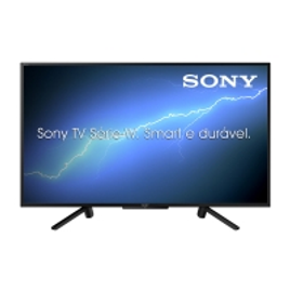 Imagem da oferta Smart TV LED 50" Sony KDL-50W665F Full HD 2 HDMI 2 USB Preta com Conversor Digital Integrado