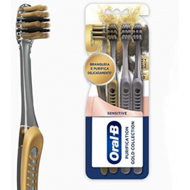 Imagem da oferta Escova Dental Oral-B Purification Gold Collection - 4 Unidades