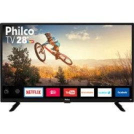 Imagem da oferta TV Monitor Smart LED 28" HD Philco PTV28G50SN com Wi-Fi Netflix Conversor Digital