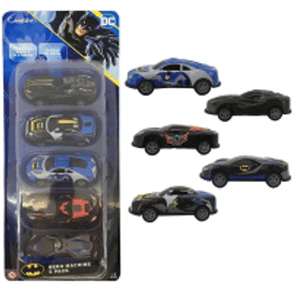 Imagem da oferta Conjunto Mini Veiculos Pullback com 5 Unidades Batman
