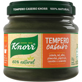 Imagem da oferta 10 Unidades Tempero Tipo Caseiro Apimentado Knorr 145g cada + 03 Unidades Macarrão Knorr Parafuso Sêmola com Ovos 500g cada