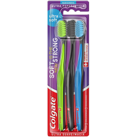 Imagem da oferta Colgate Escova Dental Colgate Ultra Soft - 3 Unidades - (cores sortidas)
