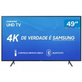 Imagem da oferta Smart TV 4K LED 49” Samsung UN49RU7100GXZD Wi-Fi Conversor Digital 3 HDMI 2 USB