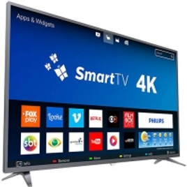 Imagem da oferta Smart TV LED 50" Philips 50PUG6513/78 Ultra HD 4k com Conversor Digital 3 HDMI 2 USB Wi-Fi 60hz