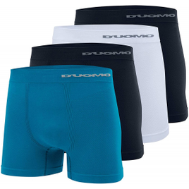 Kit 4 Cuecas Boxer Microfibra Duomo - Masculino