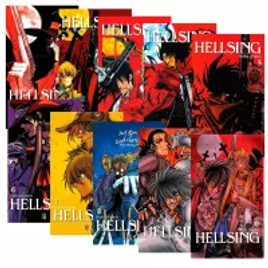 Imagem da oferta Box Mangá Coleção Hellsing - Vol 1 ao 10