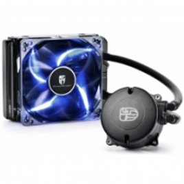 Imagem da oferta Water Cooler Gamer Storm DeepCool Maelstrom 120T, LED Blue 120mm, Intel-AMD, DP-GS-H12RL-MS120T