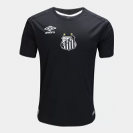 Imagem da oferta Camisa de Goleiro Santos II 2019 Torcedor Umbro Masculina - Preto