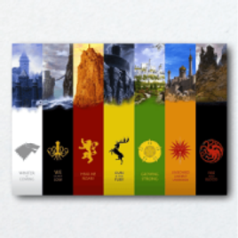 Imagem da oferta Placa Game OF Thrones 26  | DominGot