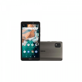 Imagem da oferta Smartphone Nokia C2 2nd Edition 4G 32 gb Tela 57 Cinza Câmera com ia Android NK085