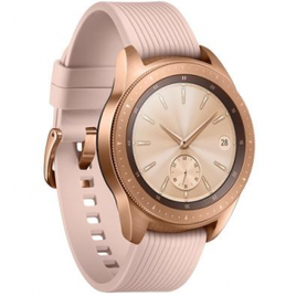 Imagem da oferta Smartwatch Samsung Galaxy Watch BT Monitor Cardíaco 42mm Rose Gold - SM-R810NZDAZTO