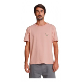 Camiseta Manga Curta Masculina Com Bordado Hering