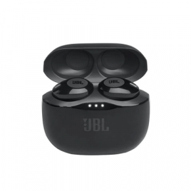 Imagem da oferta Fone de Ouvido Bluetooth JBL JBLT120TWSBLK - Intra-auricular