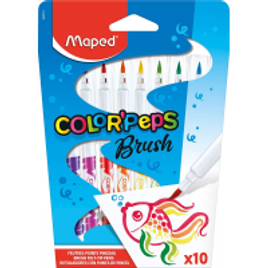 Imagem da oferta Caneta Hidrográfica Color Peps Caixa X 10 Maped 28 Multicor Pacote de 10
