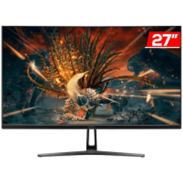 Imagem da oferta Monitor Gamer Mancer Valak VX3, 27 Pol, VA, Curvo, 2K, 1ms, 180Hz, FreeSync, HDMI/DP, MCR-VLKVX3-BL01