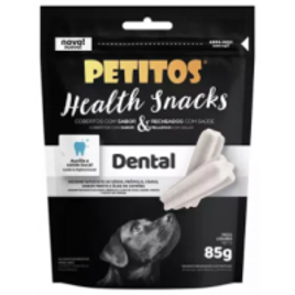 Snack Petisco para Cães Bifinho Petitos Health Snack Dental - 85g