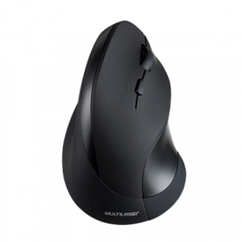 Imagem da oferta Mouse Sem Fio Ergonômico Multilaser MO284 2.4Ghz USB Preto
