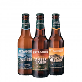 Imagem da oferta Kit com 03 Cervejas Patagonia Degustação Long Neck 355ml cada