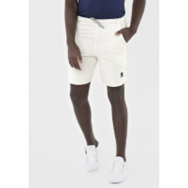 Imagem da oferta Bermuda Polo Wear Reta Desfiada Off-White